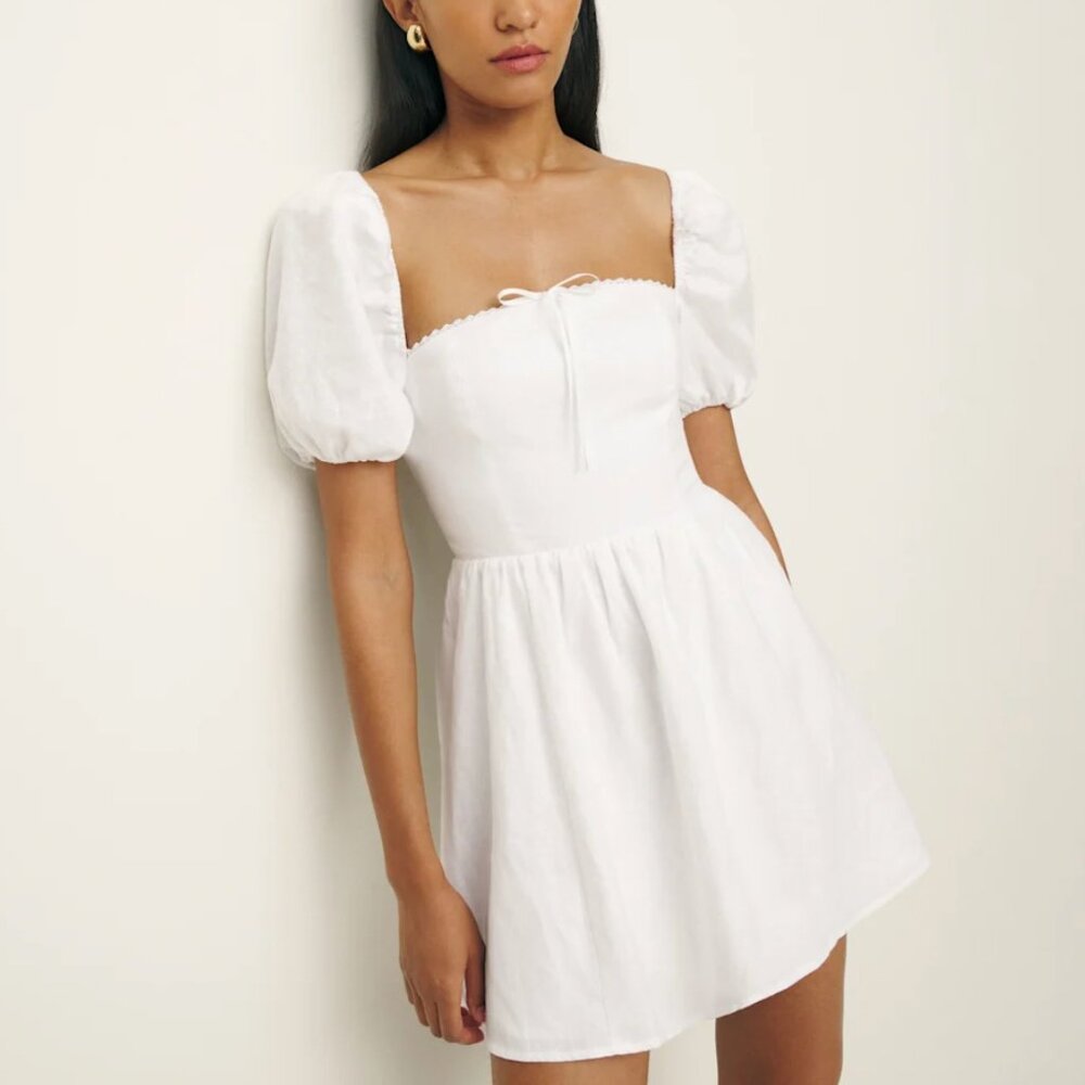 Reformation Malvina Linen Dress